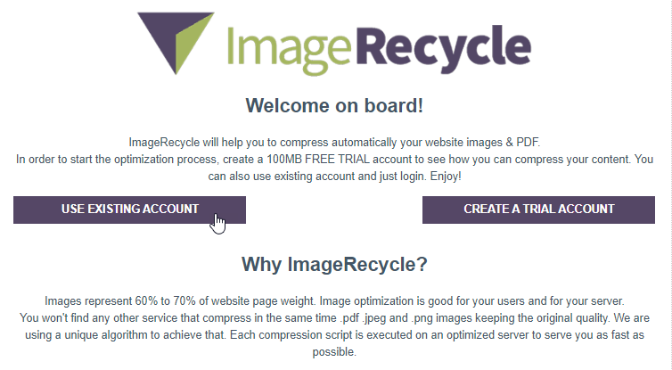 Login imagerecycle